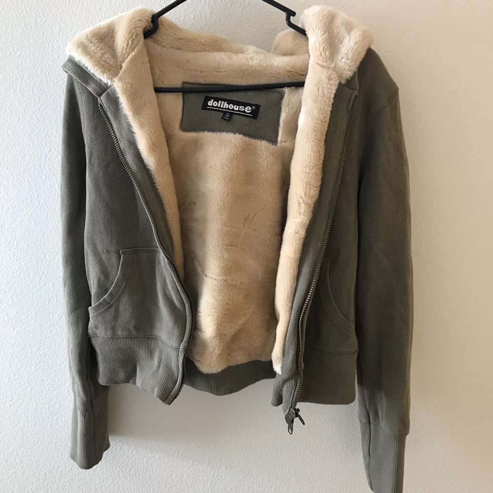 Dollhouse zip up jacket